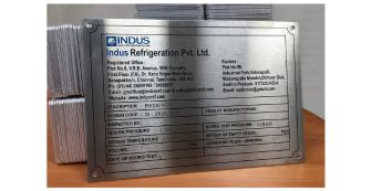  Stainless Steel Name Plate Manufacturer