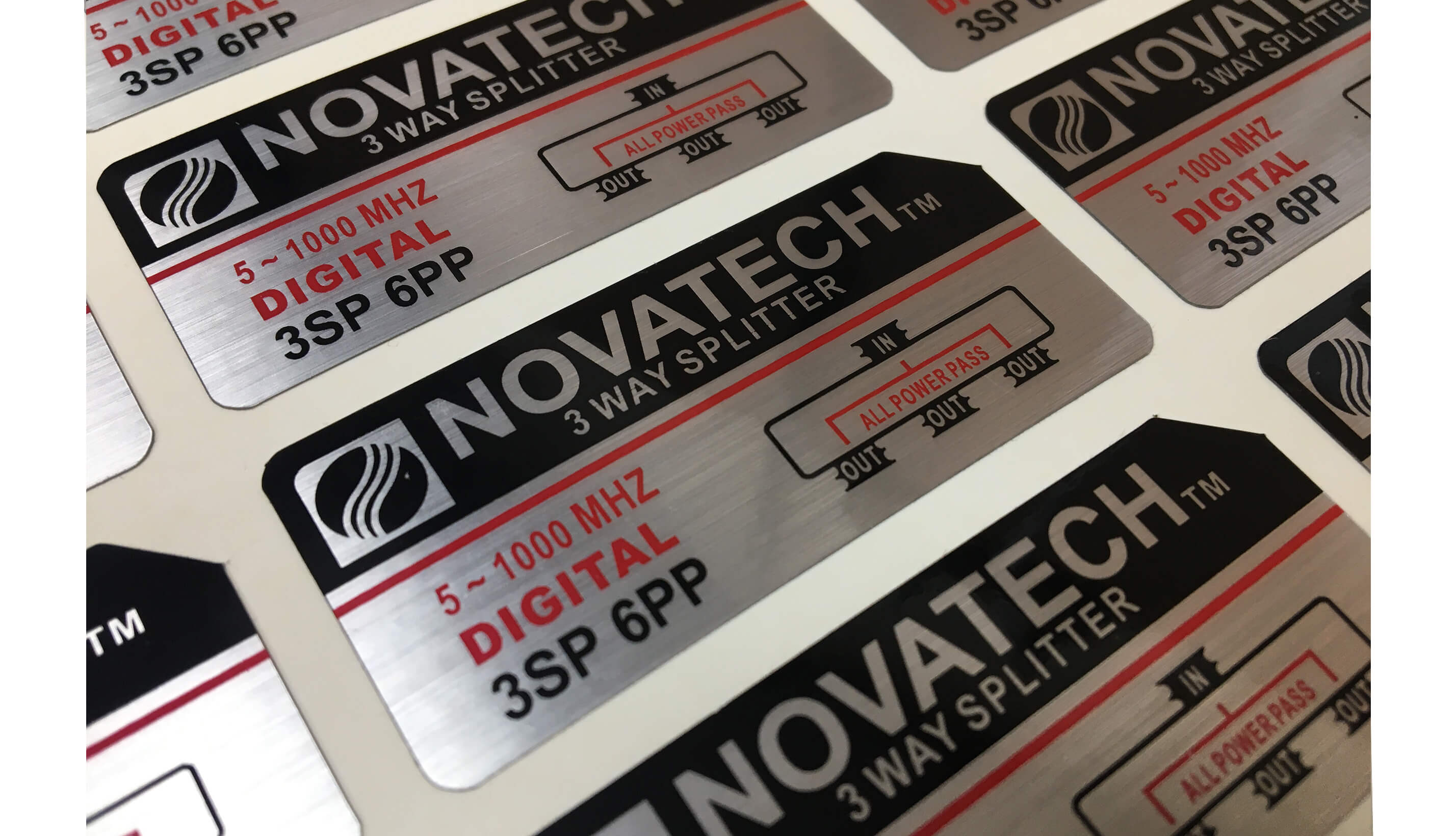 BRUSH POLYESTER STICKER 3
