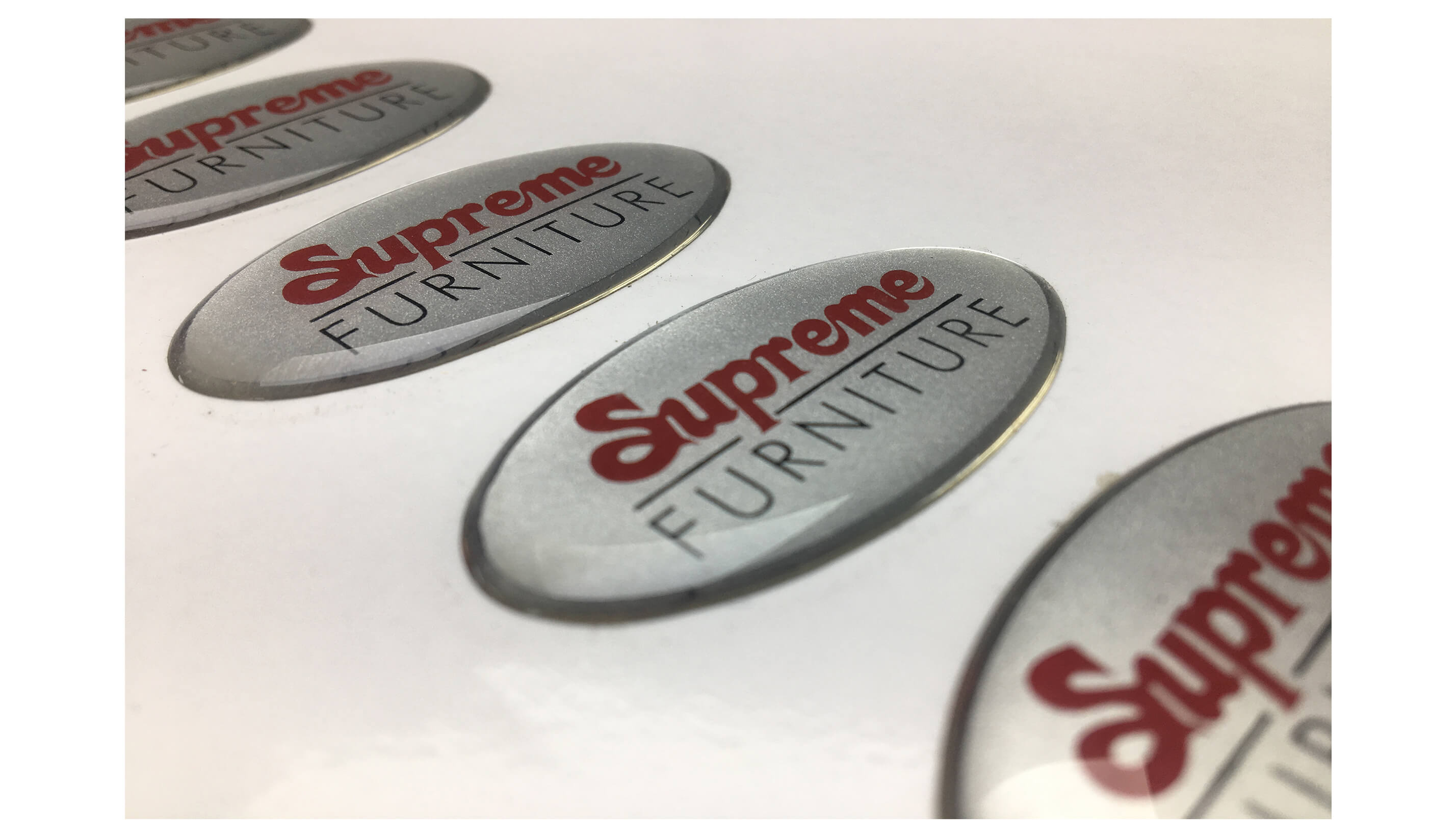 Clear Dome Sticker