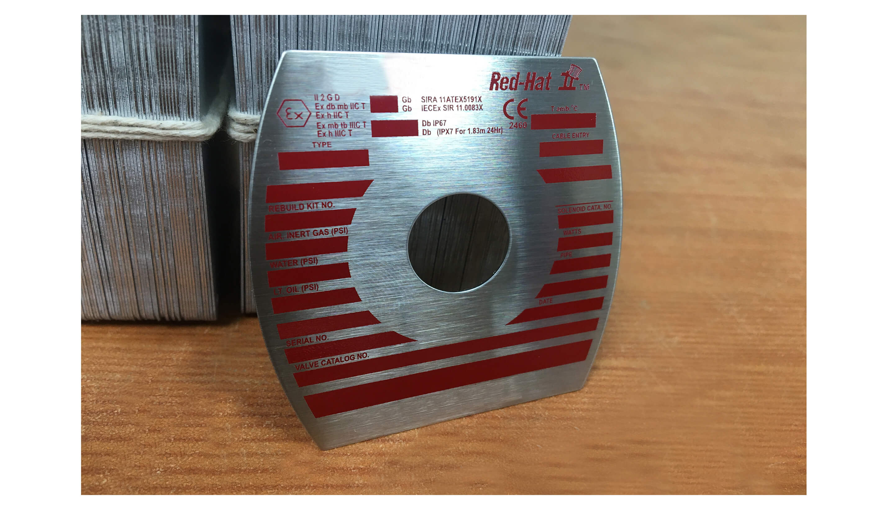 Embossed Metal Label Supplier