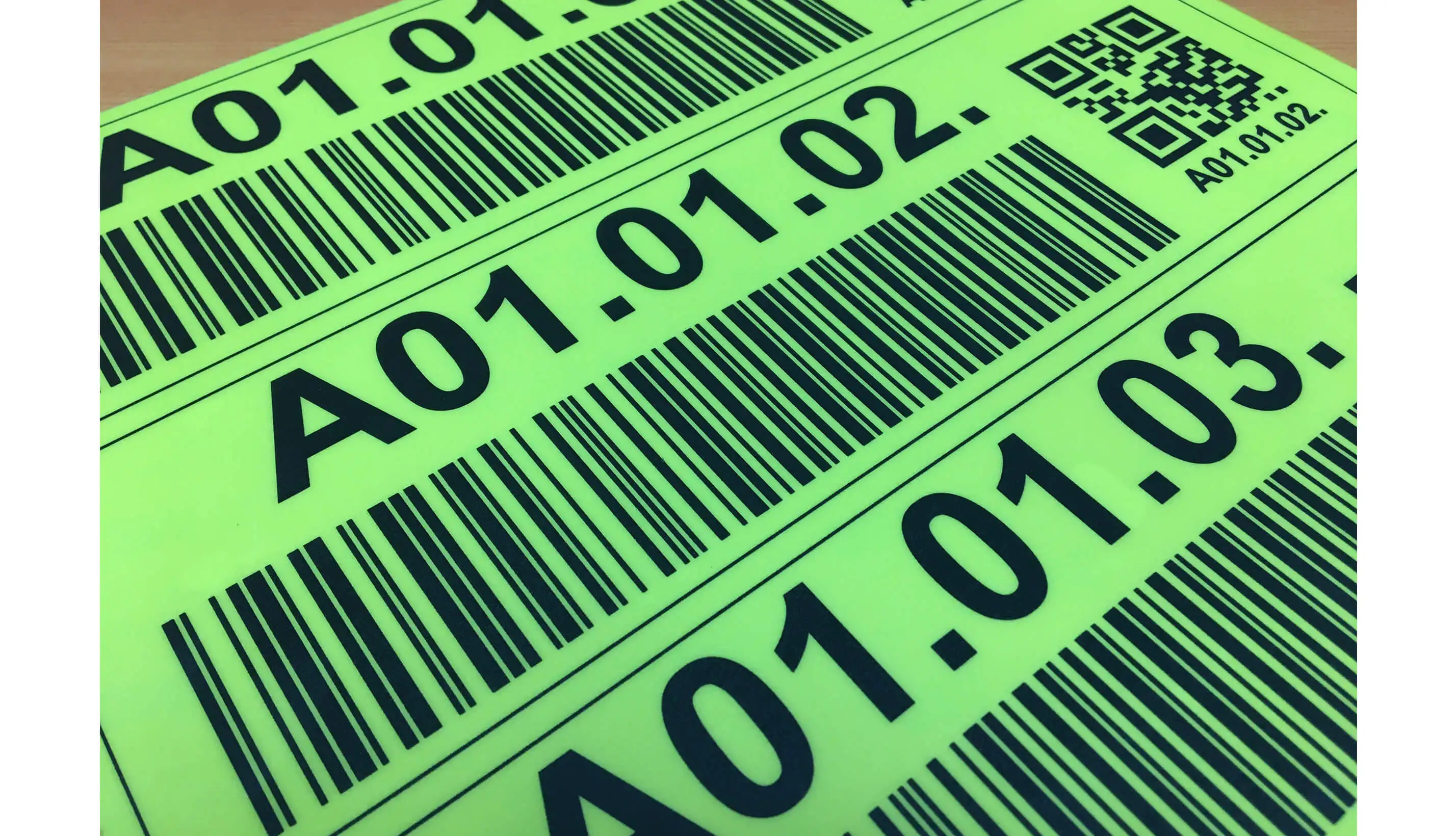 ASSET STICKERS POLYCARBONATE 1